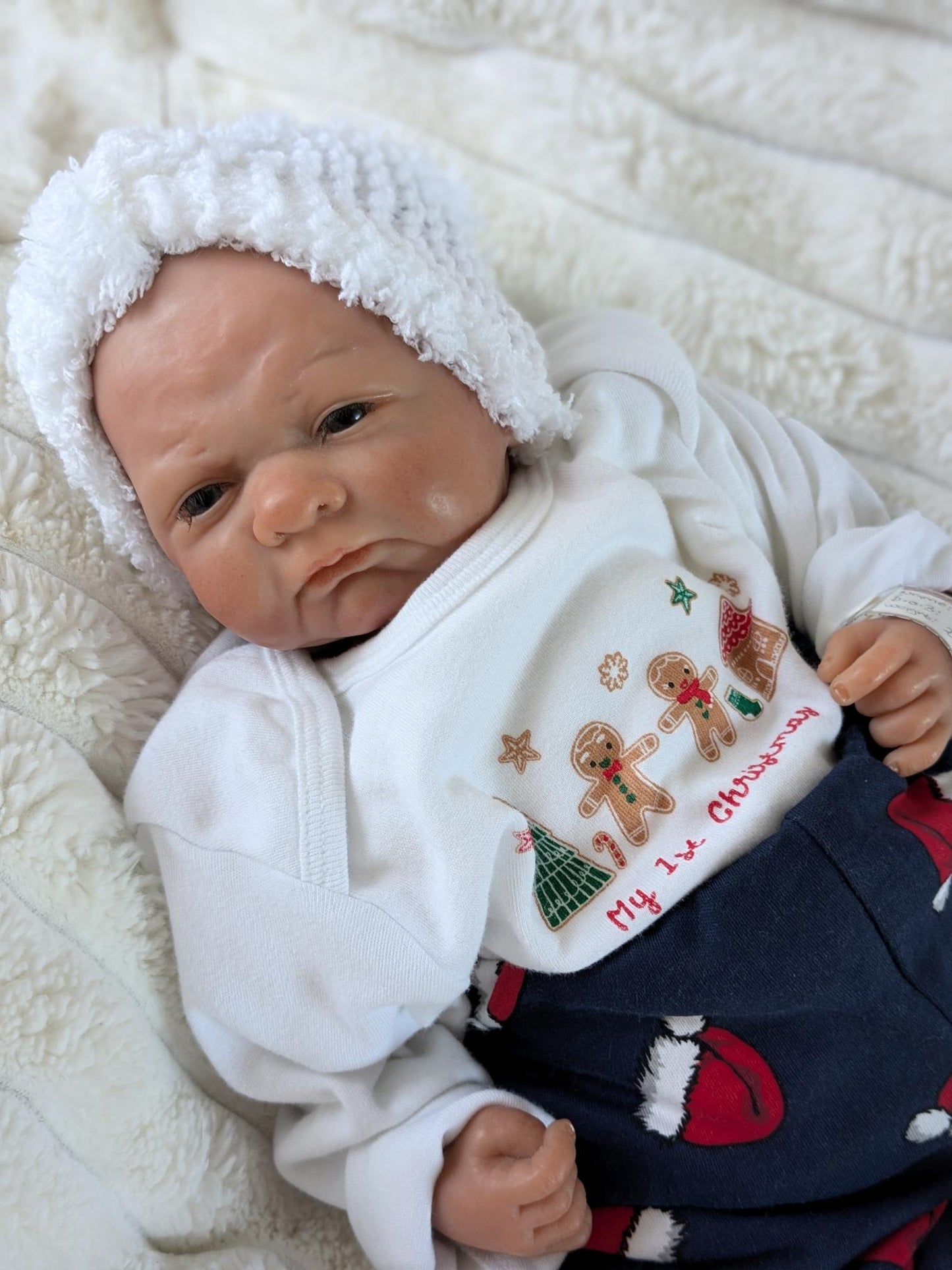 Snowflake baby headbands