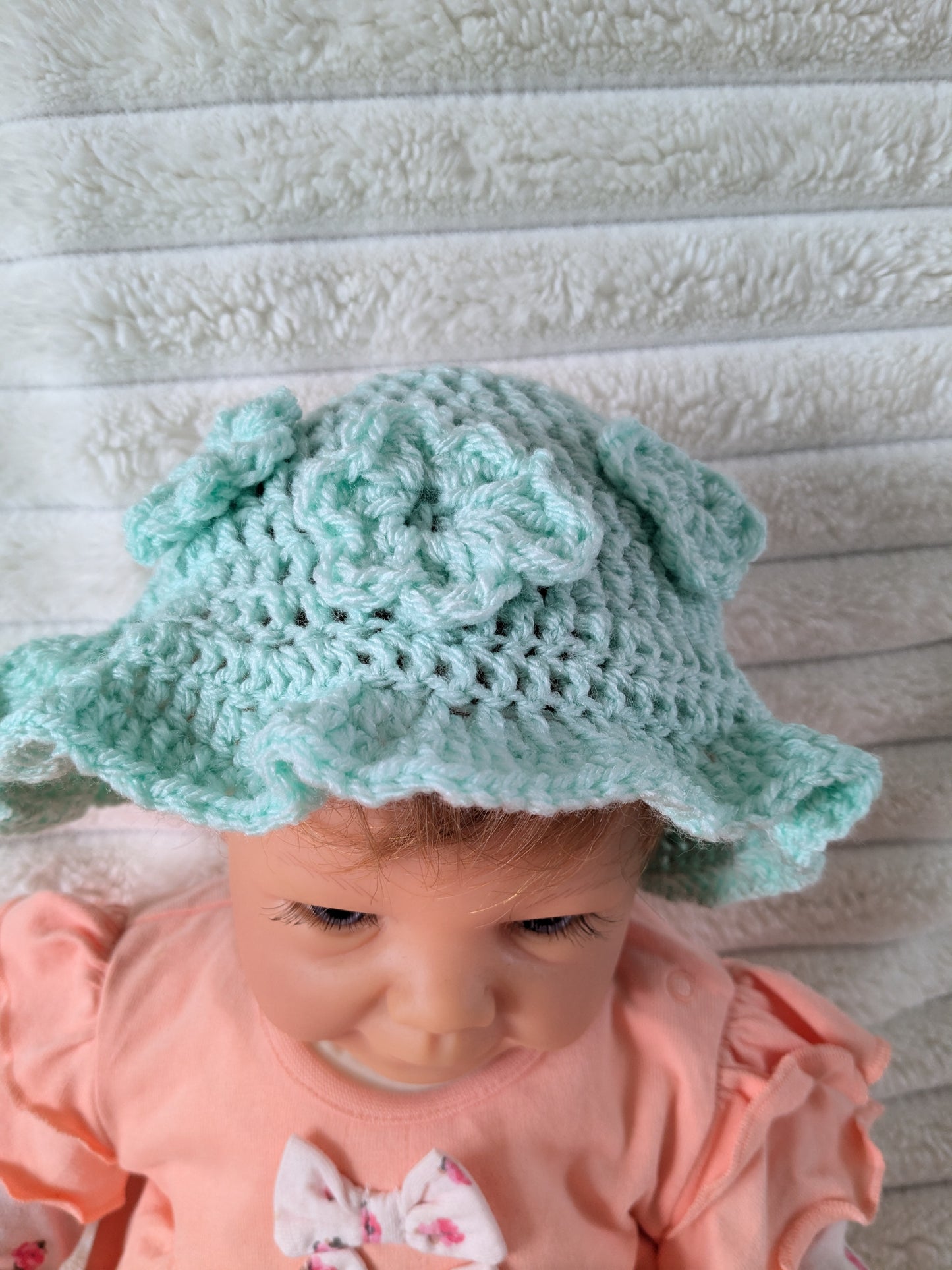 Crochet Children's Bucket Hat.