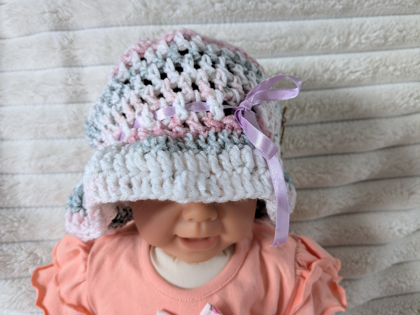 Crochet Children's Bucket Hat.