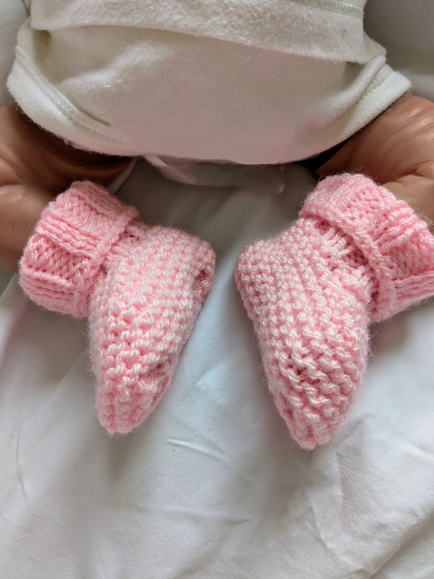 Newborn baby booties